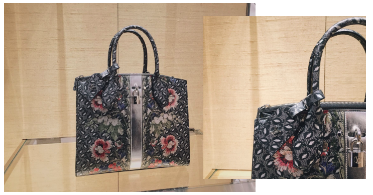 Louis Vuitton City Steamer, принт 'romantic floral', коллекция весна-лето 2018