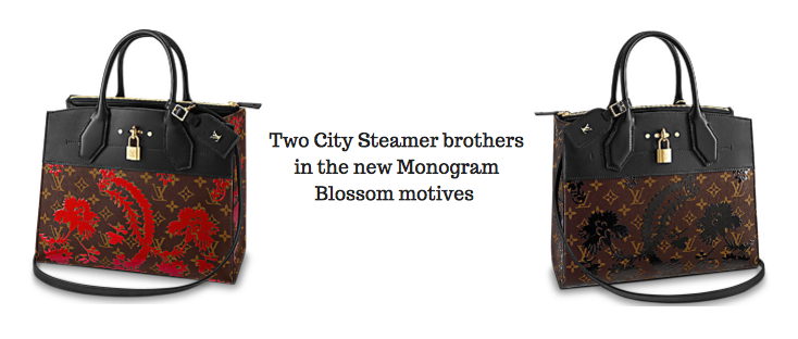 Monogram Blossom Louis Vuitton City Steamers MM