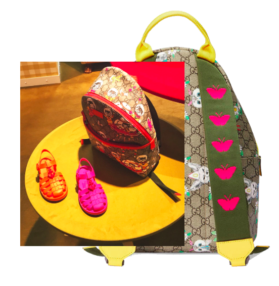 Sandals & backpack - Gucci for girls