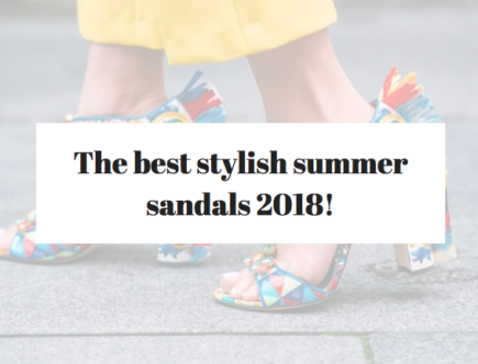 The best stylish summer sandals 2018!