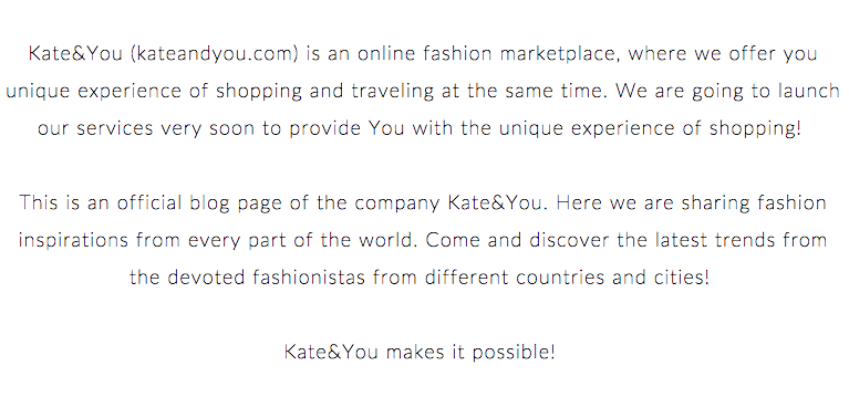 KateandYou-company-profile